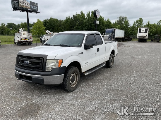 (Kingston Springs, TN) 2014 Ford F150 Extended-Cab Pickup Truck Runs & Moves) (Jump To Start, Low Ti