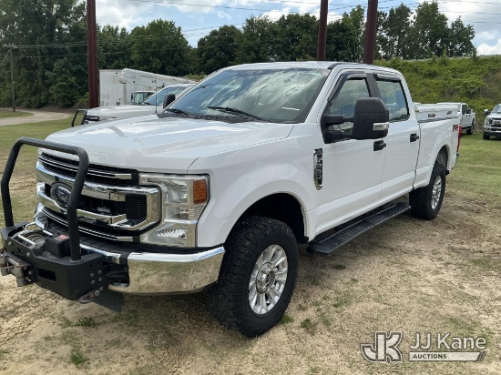 (Florence, SC) 2020 Ford F250 4x4 Crew-Cab Pickup Truck Runs & Moves