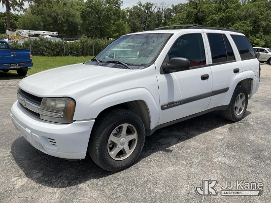 (Ocala, FL) 2004 Chevrolet TrailBlazer Sport Utility Vehicle Runs & Moves