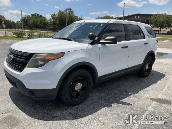 (Ocala, FL) 2015 Ford Explorer AWD Police Interceptor 4-Door Sport Utility Vehicle Runs & Moves) (Mi