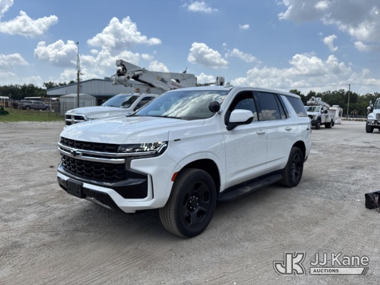 (Thonotosassa, FL) 2022 Chevrolet Tahoe 4-Door Sport Utility Vehicle, Former Police Vehicle Hillsbor