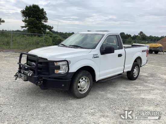 (Villa Rica, GA) 2016 Ford F150 4x4 Pickup Truck, GA Power Unit Runs & Moves) (Jump To Start, Body/P