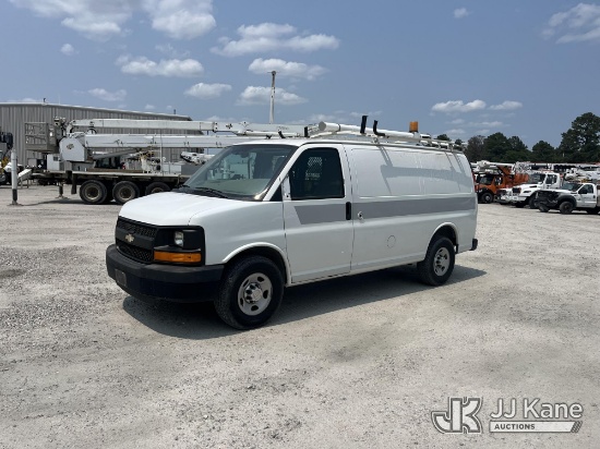 (Chester, VA) 2011 Chevrolet Express G2500 Cargo Van Runs & Moves) (Check Engine Light On, Missing S