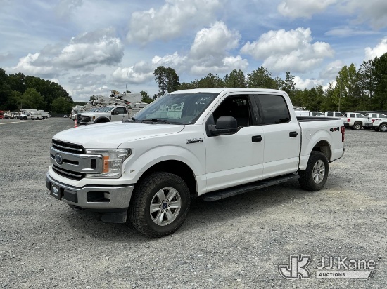 (China Grove, NC) 2018 Ford F150 4x4 Crew-Cab Pickup Truck Runs & Moves) (Paint Damage