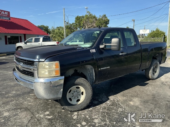 (Ocala, FL) 2007 Chevrolet Silverado 2500HD 4X4 Pickup Truck Runs & Moves) (No Brakes