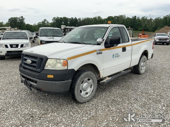 (Verona, KY) 2008 Ford F150 4x4 Pickup Truck, (Duke Unit) Runs & Moves) (Coolant Leak In Cab, Body D