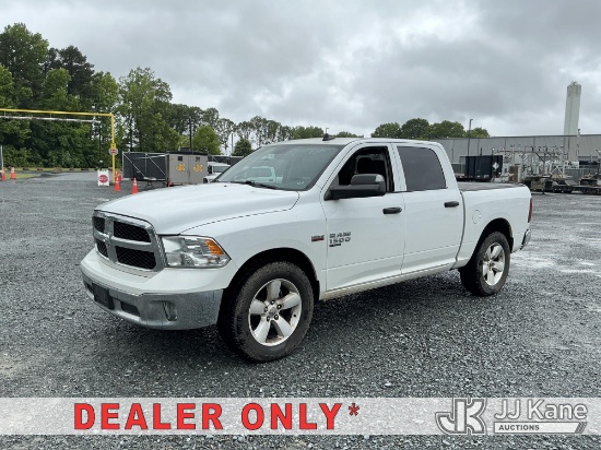 (China Grove, NC) 2022 RAM 1500 4x4 Crew-Cab Pickup Truck Runs & Moves
