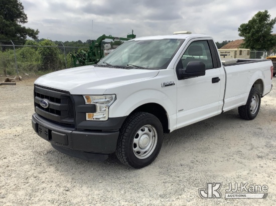 (Villa Rica, GA) 2016 Ford F150 Pickup Truck Runs & Moves) (Check Engine Light On, Body/Paint Damage