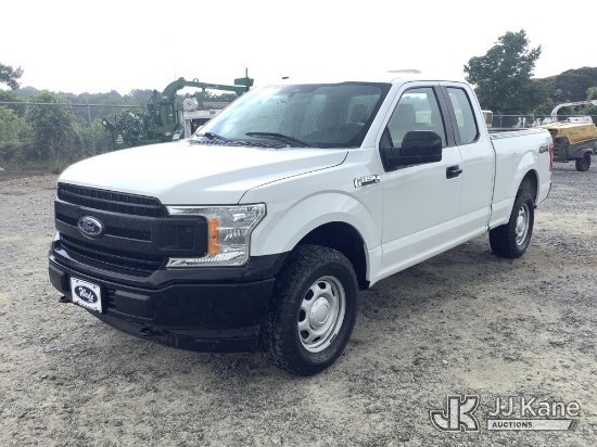 (Villa Rica, GA) 2019 Ford F150 4x4 Extended-Cab Pickup Truck Runs & Moves) (Body/Paint Damage