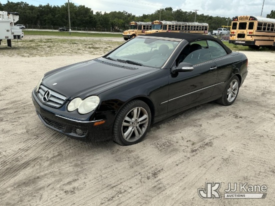 (Tampa, FL) 2006 Mercedes Benz CLK350 2-Door Coupe Runs & Moves) (Check Engine & ABS Lights On, Body