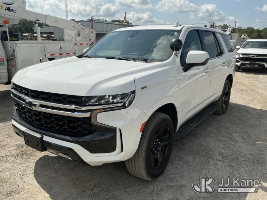 (Thonotosassa, FL) 2022 Chevrolet Tahoe 4-Door Sport Utility Vehicle, Former Police Vehicle (Hillsbo