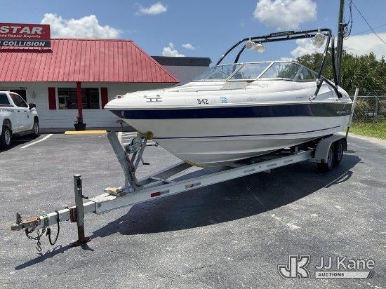 (Ocala, FL) 1996 Wellscraft Boat Runs & Operates) (Starter Issue) (Seller States:  New Sound System,