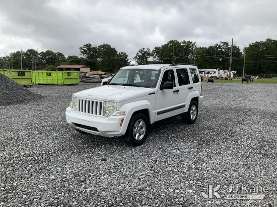 (Newport, TN) 2011 Jeep Liberty 4x4 4-Door Sport Utility Vehicle Runs & Moves) (Jump To Start, Check