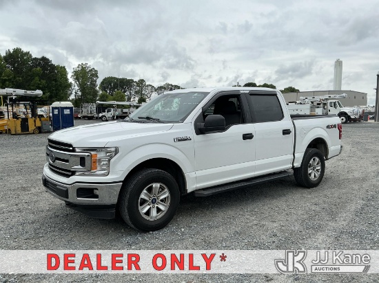 (China Grove, NC) 2020 Ford F150 4X4 Crew-Cab Pickup Truck Runs & Moves) (Check Engine Light On