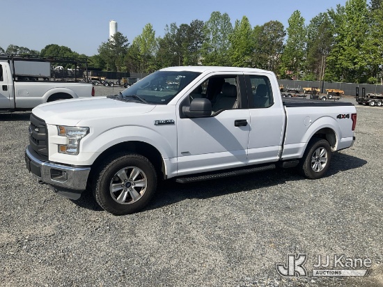 (China Grove, NC) 2015 Ford F150 4x4 Extended-Cab Pickup Truck Duke Unit) (Runs & Moves) (Jump To St