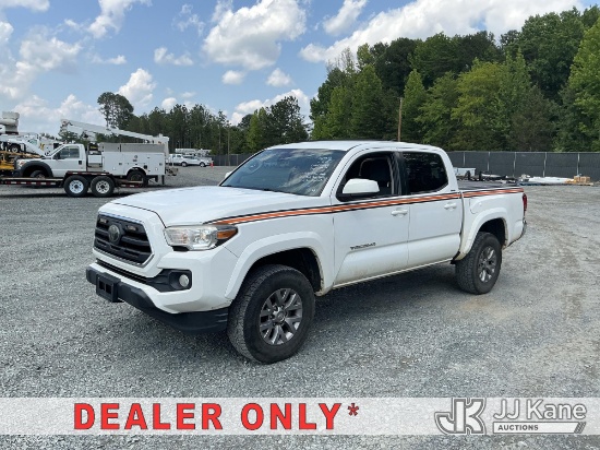 (China Grove, NC) 2019 Toyota Tacoma 4X4 Crew-Cab Pickup Truck Runs & Moves) (Check Engine Light On,