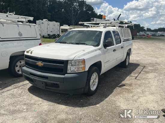 (Thonotosassa, FL) 2012 Chevrolet Silverado Hybrid Crew-Cab Pickup Truck Not Running, Condition Unkn