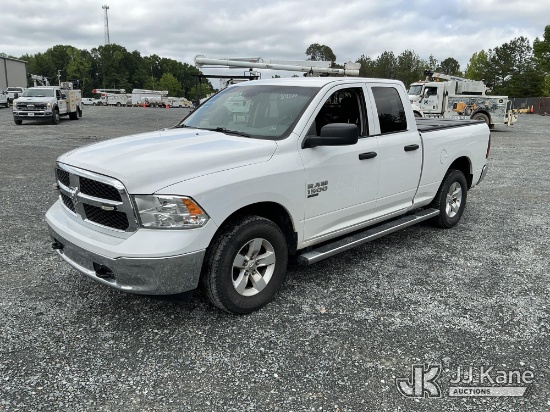 (China Grove, NC) 2019 RAM 1500 4X4 Extended-Cab Pickup Truck Duke Unit) (Runs & Moves