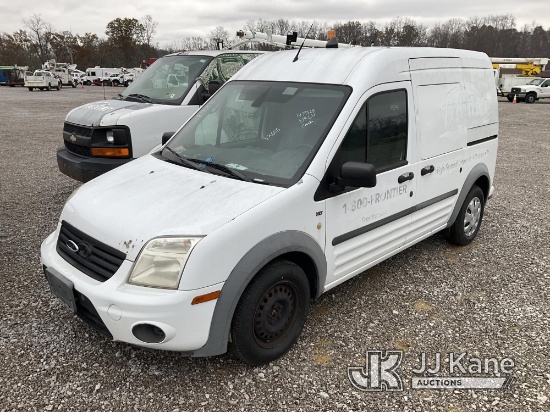 (Verona, KY) 2013 Ford Transit Connect Mini Cargo Van Not Running, Condition Unknown) (Cranks But Do