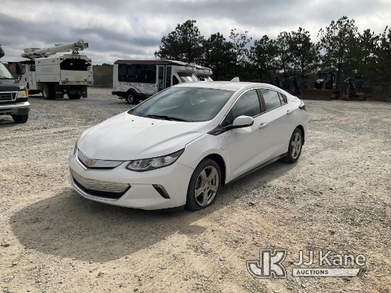 (Villa Rica, GA) 2017 Chevrolet Volt 4-Door Hybrid Sedan Runs & Moves) (Jump To Start, Check Engine 