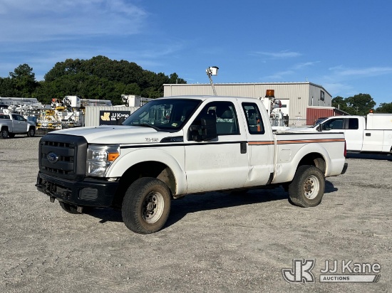 (Chester, VA) 2015 Ford F250 4x4 Extended-Cab Pickup Truck Not Running, Does Not Crank, Starter/Engi