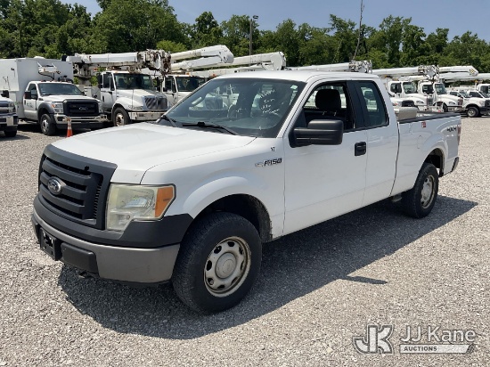 (Verona, KY) 2012 Ford F150 4x4 Extended-Cab Pickup Truck, Electric Co Op Owned Runs & Moves) (Check