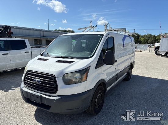 (Tampa, FL) 2016 Ford Transit Cargo Van Runs & Moves) (Check Engine Light On) (FL Residents Purchasi