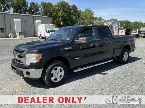 (China Grove, NC) 2013 Ford F150 4x4 Crew-Cab Pickup Truck Runs & Moves) (Paint Damage