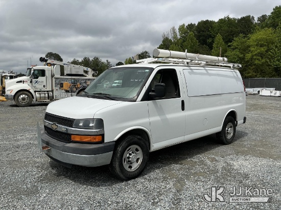 (China Grove, NC) 2016 Chevrolet Express G3500 Cargo Van Duke Unit) (Runs & Moves) (Check Engine Lig