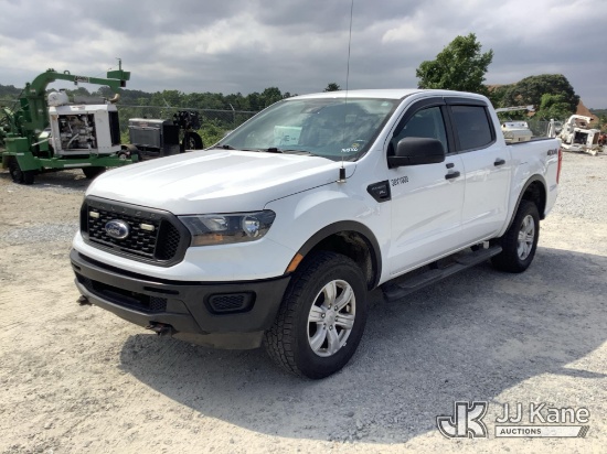 (Villa Rica, GA) 2020 Ford Ranger 4x4 Crew-Cab Pickup Truck Runs & Moves) (Body/Paint Damage