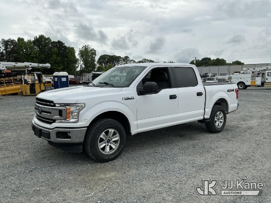 (China Grove, NC) 2018 Ford F150 4x4 Crew-Cab Pickup Truck Runs & Moves