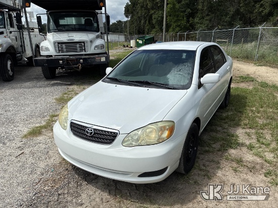 (Tampa, FL) 2005 Toyota Corolla 4-Door Sedan Runs & Moves) (Check Engine Light On) (FL Residents Pur