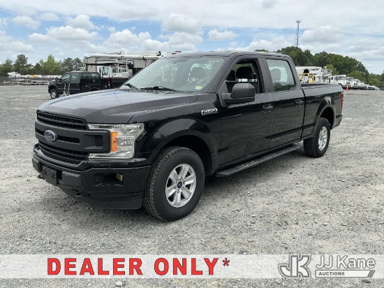 (China Grove, NC) 2018 Ford F150 4x4 Crew-Cab Pickup Truck Runs & Moves) (Body/Paint Damage