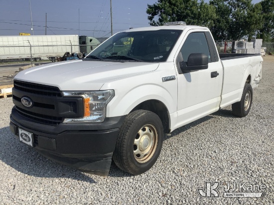 (Villa Rica, GA) 2018 Ford F150 Pickup Truck Wrecked) (Runs & Moves) (Missing Tail Light, Body/Paint