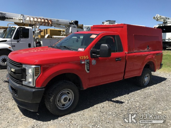 (Mount Airy, NC) 2019 Ford F250 4x4 Pickup Truck Runs & Moves) (Check Engine Light On, Driver Side R