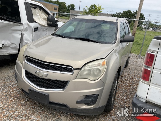 (Memphis, TN) 2011 Chevrolet Equinox Sport Utility Vehicle Not Running, Condition Unknown, Cranks, J