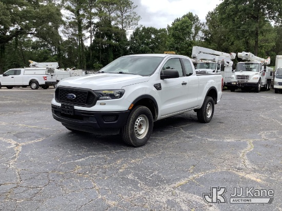(Graysville, AL) 2021 Ford Ranger Extended-Cab Pickup Truck Runs & Moves) (Jump To Start, Rear Seats
