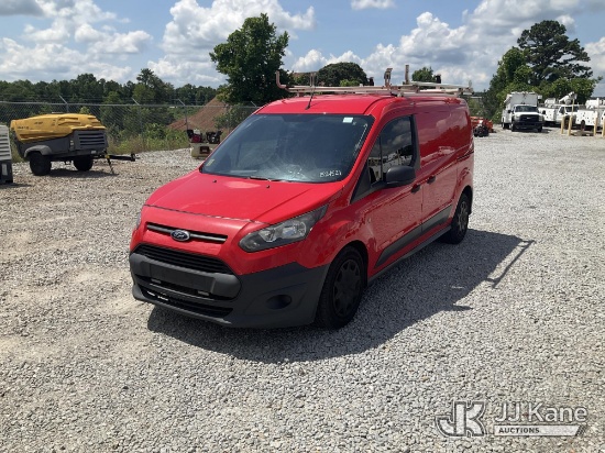 (Villa Rica, GA) 2016 Ford Transit Connect Mini Cargo Van Runs & Moves) (Body/Paint Damage