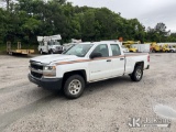 (Chester, VA) 2017 Chevrolet Silverado 1500 4x4 Extended-Cab Pickup Truck Runs & Moves) (Transmissio