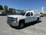(China Grove, NC) 2018 Chevrolet Silverado 2500 4X4 Extended-Cab Pickup Truck Duke Unit) (Runs & Mov
