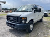 (Thonotosassa, FL) 2013 Ford E250 Cargo Van, Former Police Vehicle Runs & Moves) (FL Residents Purch
