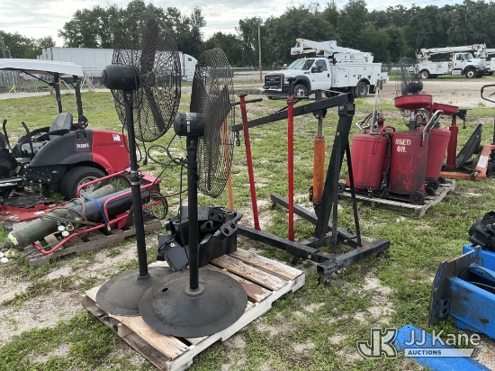 (Thonotosassa, FL) Lot of Miscellaneous Shop Equipment (Condition Unknown) (Used) NOTE: This unit is