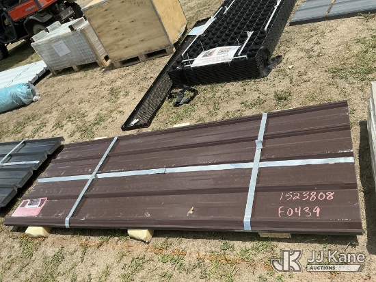 (Tampa, FL) Metal Roof Wall Panels 3ft x 8Ft  New