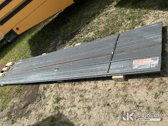 (Tampa, FL) (30) Metal Roof Panels 16 ft. x 3 ft. (New) (Paint/Body Damage) NOTE: This unit is being