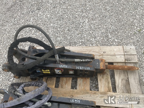 (Verona, KY) Cat B4 Hydraulic Breaker Attachment (Condition Unknown) (Duke Unit) NOTE: This unit is 