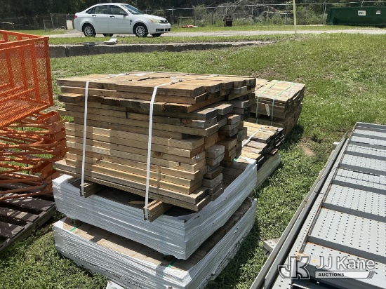 (Thonotosassa, FL) 5 Pallets Of 2X6 Wood (Condition Unknown ) NOTE: This unit is being sold AS IS/WH