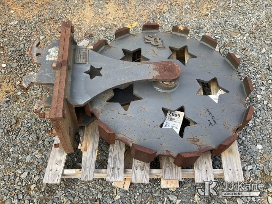 (China Grove, NC) SUI Manufacturing Model: ME6CW 42in Compaction Wheel NOTE: This unit is being sold