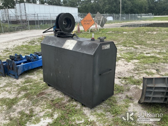 (Tampa, FL) Diesel Oil Storage Tank & Reel (Condition Unknown) (Used) NOTE: This unit is being sold