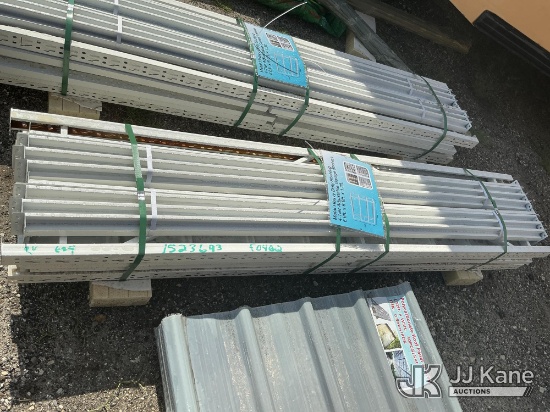 (Tampa, FL) (1) Pallet Of Metal Shelving (New ) NOTE: This unit is being sold AS IS/WHERE IS via Tim