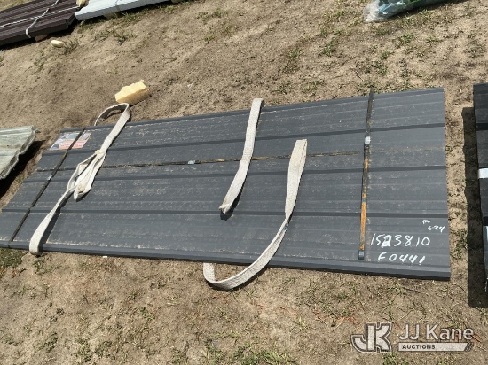(Tampa, FL) Metal Roof Panels 8Ft x 3ft. 30PCS (New) NOTE: This unit is being sold AS IS/WHERE IS vi